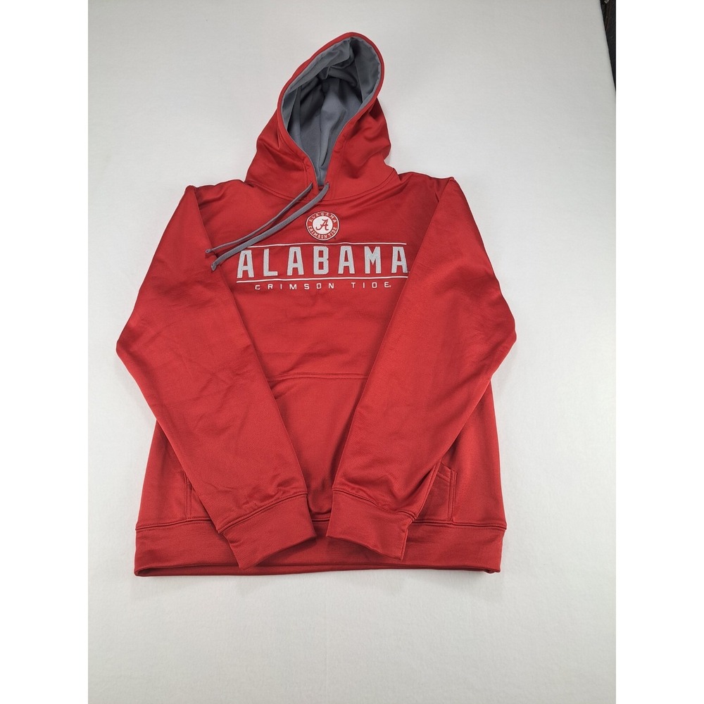 Alabama Crimson Tide Knights Apparel‎ Red Pullover Hoodie Medium EUC embroidered